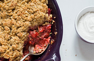 Croustade aux fraises