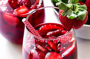 Jus de fraises et Basilic