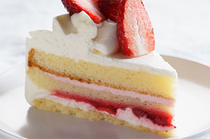 Gâteau Fraises-Rhubarbe