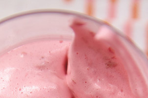 Mousse à la framboise