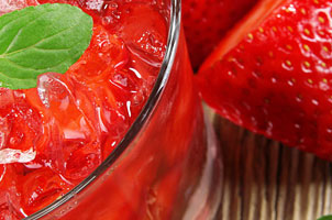 Punch aux fraises