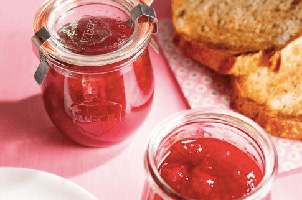 Confiture aux fraises